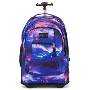 Sac à Dos à Roulettes JanSport Driver 8 Violette Bleu | RSB-75588196